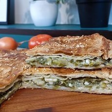 Пирог с зеленым луком и яйцом (д) 1кг - Рестораны, кафе, бары